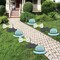 Big Dot of Happiness Dashing Little Man Mustache Party - Lawn Decorations - Outdoor Baby Shower or Birthday Party Yard Decorations - 10 Piece